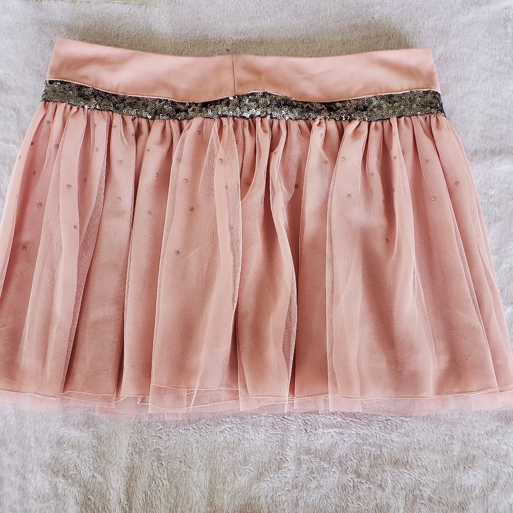 NWT Princess Vera Wang beaded mini skirt